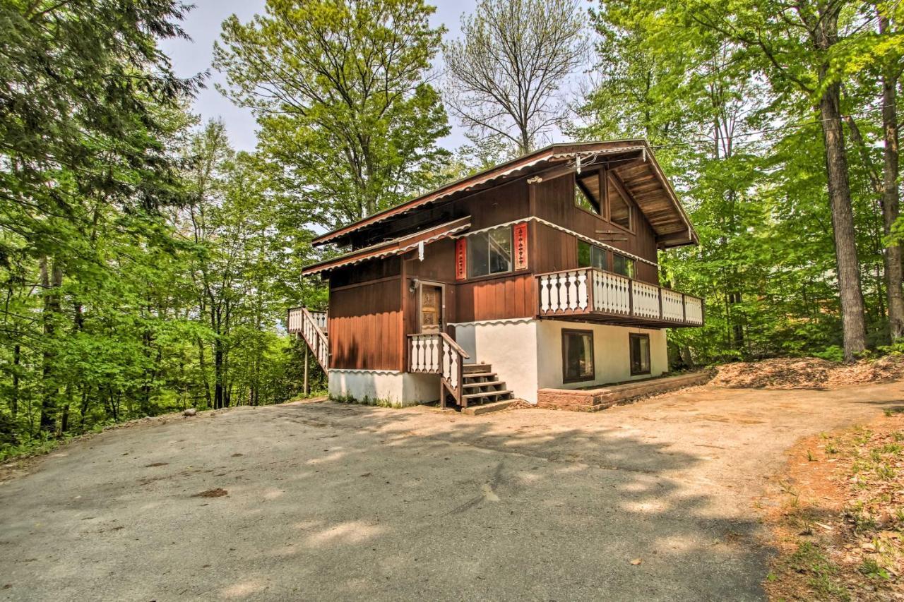 Swiss-Style Chalet With Fireplace - Near Story Land! Bartlett Exterior photo