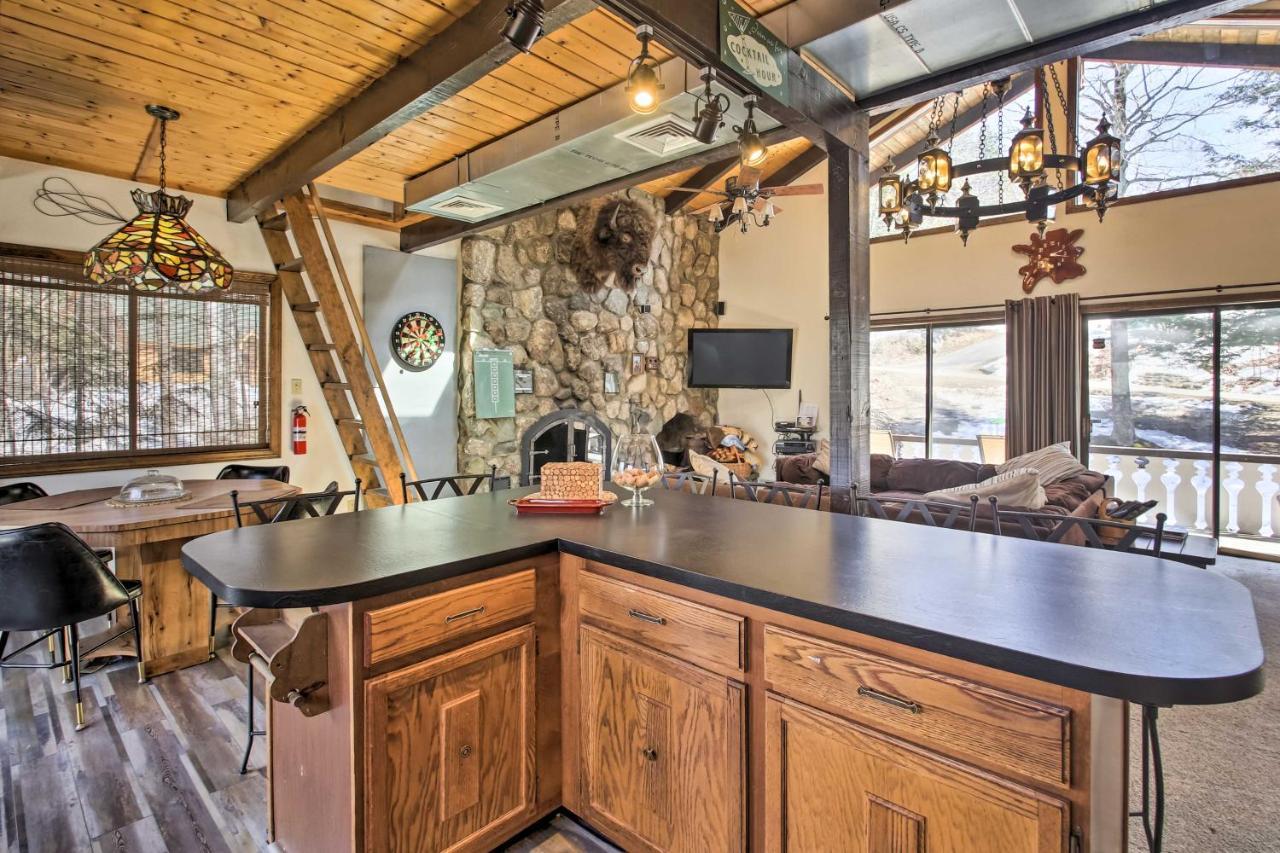 Swiss-Style Chalet With Fireplace - Near Story Land! Bartlett Exterior photo